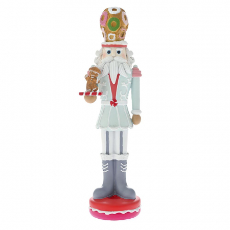 Candy Christmas - Decoratiune Craciun Spargatorul de nuci, 9x8x32 cm, rasina - BraziPremium.ro