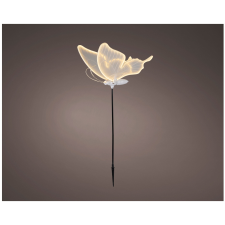Decoratiune exterior Craciun Fluture cu aripi in miscare, lumina calda, 522 LED-uri, 65x80x32 cm - BraziPremium By OLLMA [1]