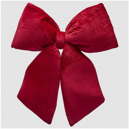 Decoratiune funda pentru brad din catifea, 63x60 cm, bordeaux - BraziPremium.ro [1]