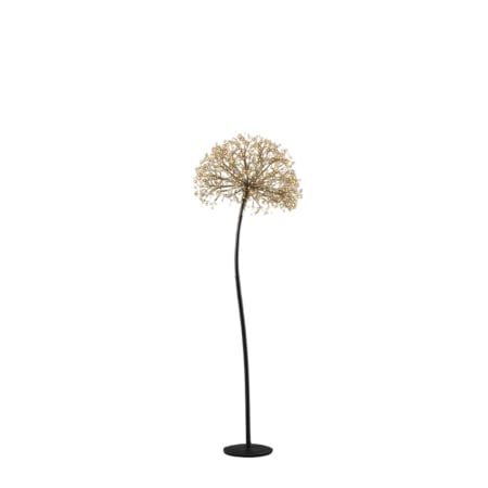 Classic Romance - Decoratiune interior Craciun model Floare, 1200 MicroLED, 210 cm, IP44, lumina calda, negru - BraziPremium By OLLMA