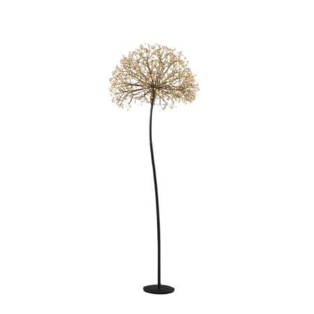 Classic Romance - Decoratiune interior Craciun model Floare, 1200 MicroLED, 240 cm, IP44, lumina calda, negru - BraziPremium By OLLMA