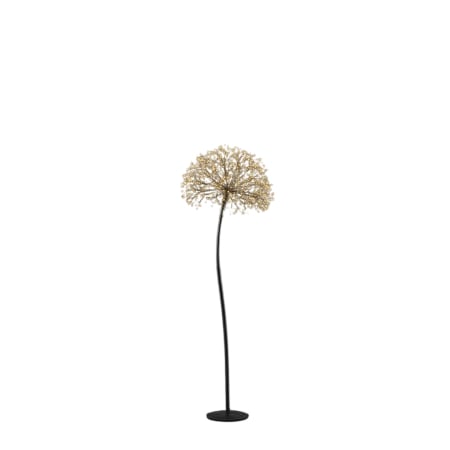 Classic Romance - Decoratiune interior Craciun model Floare, 912 MicroLED, 180 cm, IP44, lumina calda, negru - BraziPremium By OLLMA