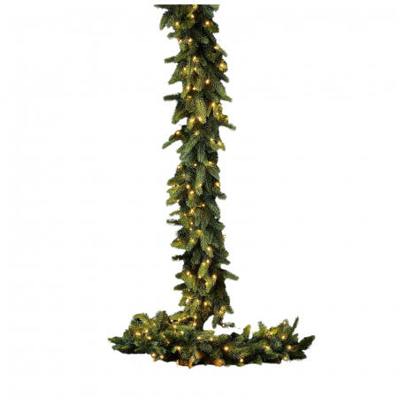 Ghirlanda artificiala Craciun Pine Lux cu leduri, 270 cm - BraziPremium.ro
