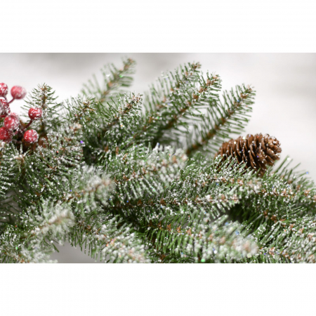Ghirlanda artificiala Craciun  Dunhill cu zapada, 274 cm [1]
