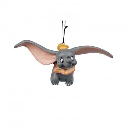 Disney Magic Christmas - Ornament brad 3D Elefantul Dumbo, Disney, gri - BraziPremium.ro