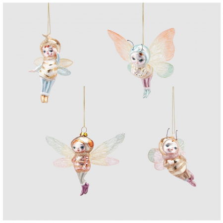 Ornament brad Insecta cu aripi, 11 cm, multicolor - BraziPremium.ro [4]
