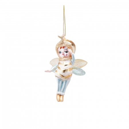ORNAMENTE BRAD - Ornament brad Insecta cu aripi, 11 cm, multicolor - BraziPremium.ro