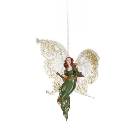 Ornament brad Inger cu stea, 18 cm, verde - BraziPremium By OLLMA [0]