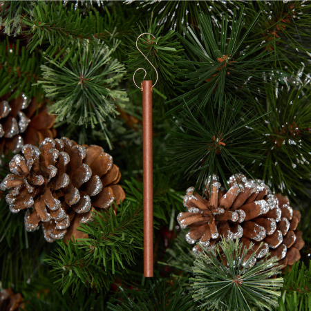 Set 6 ornamente parfumate cu carlige pentru brad White Winter - BraziPremium.ro [6]