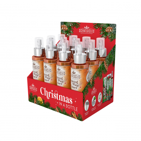 Spray parfumat pentru brad si decorațiuni de Crăciun Spiced Pine Cones, 114 ml [3]