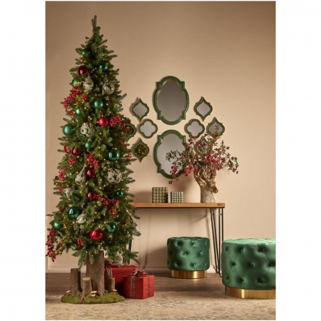 Forest Tale - Suport pentru brad model Trunchi, 80x100x50 cm, maro - BraziPremium By OLLMA