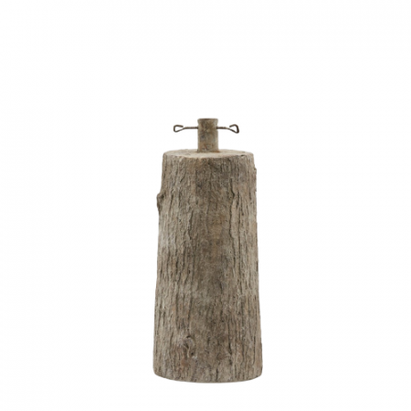 Suport pentru brad si accesorii - Suport Trunchi de brad Craciun, 45x22 cm, bej - BraziPremium.ro