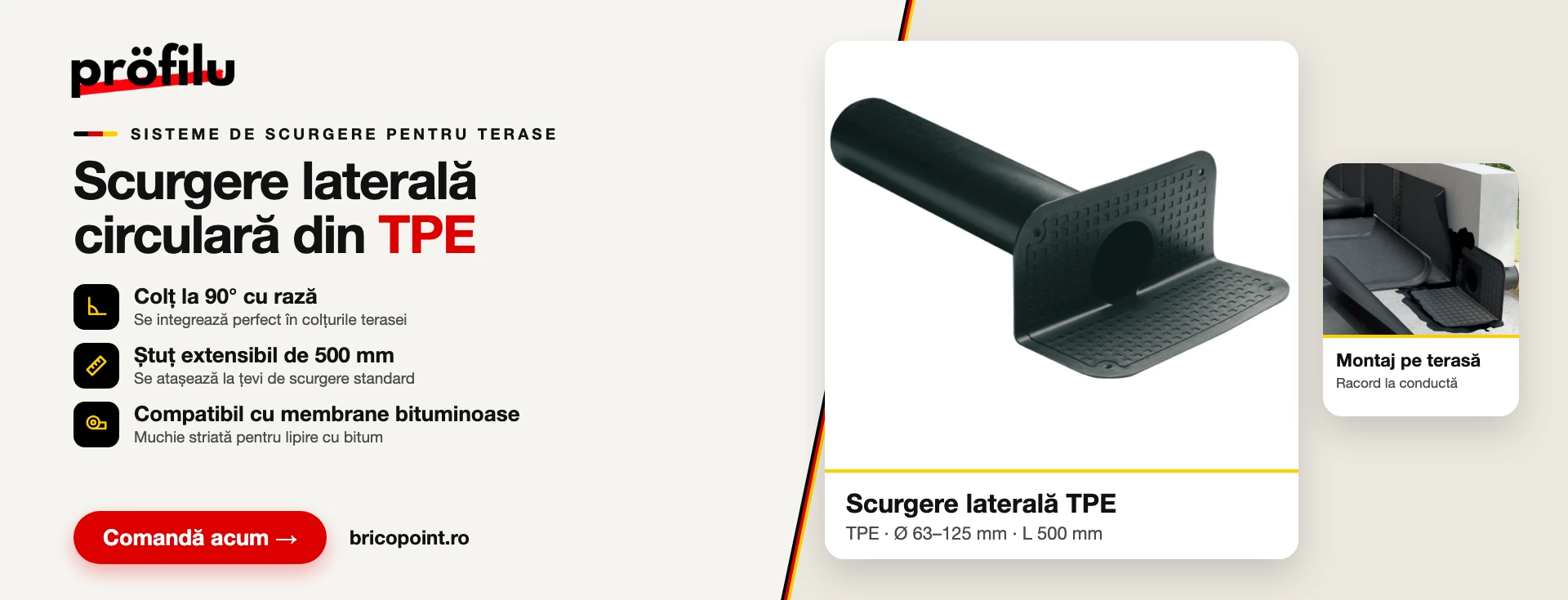 Scurgeri Laterale TPE