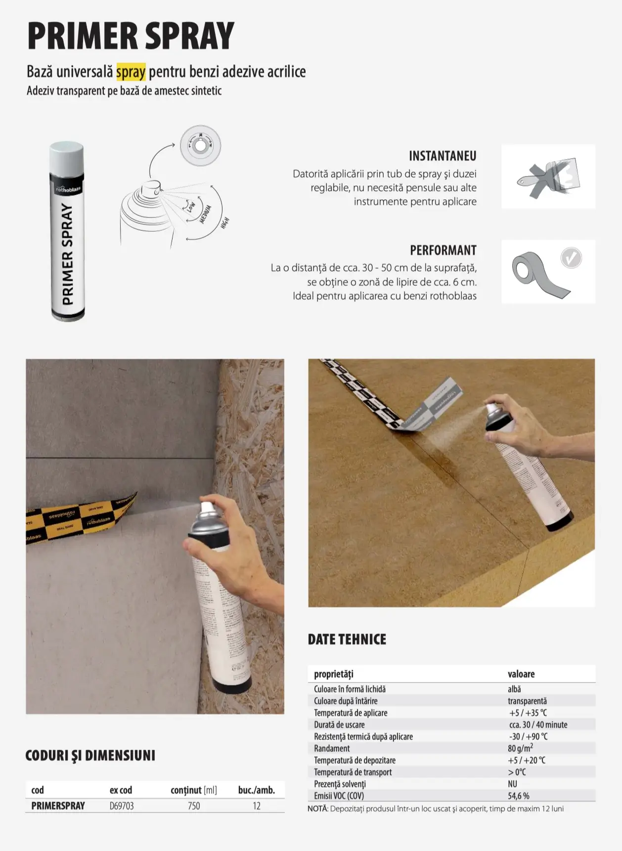 Amorsa Pentru Benzile Etansare Ferestre Primer Spray [2]