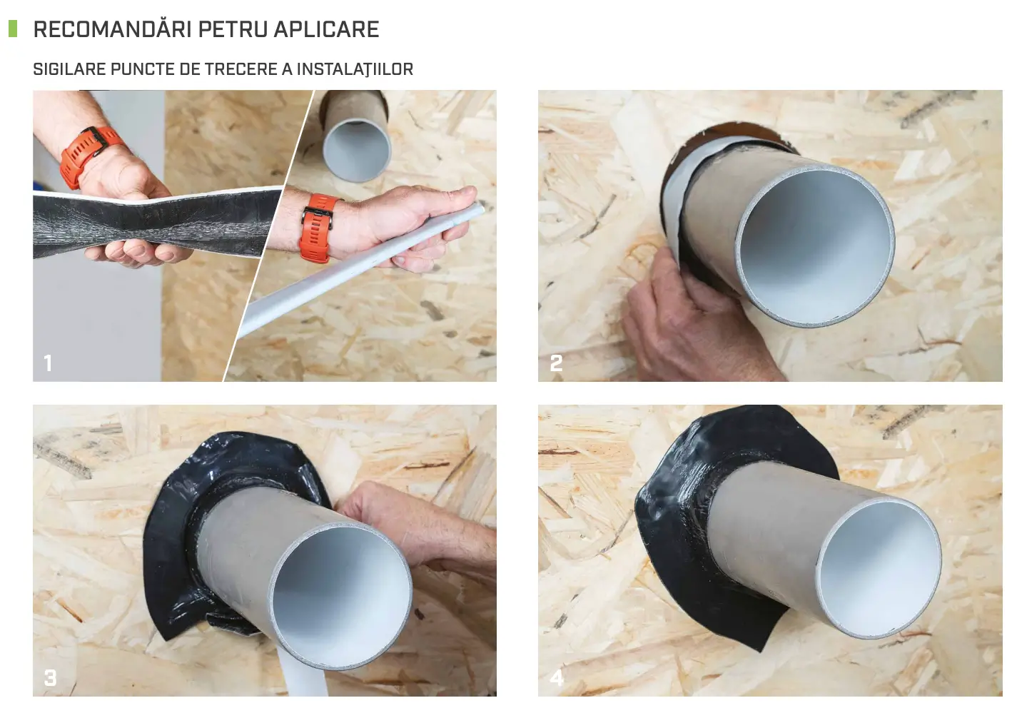 Bandă Etanșare Butilică Monoadezivă Universală BLACK BAND 40/40mm x 10m [3]