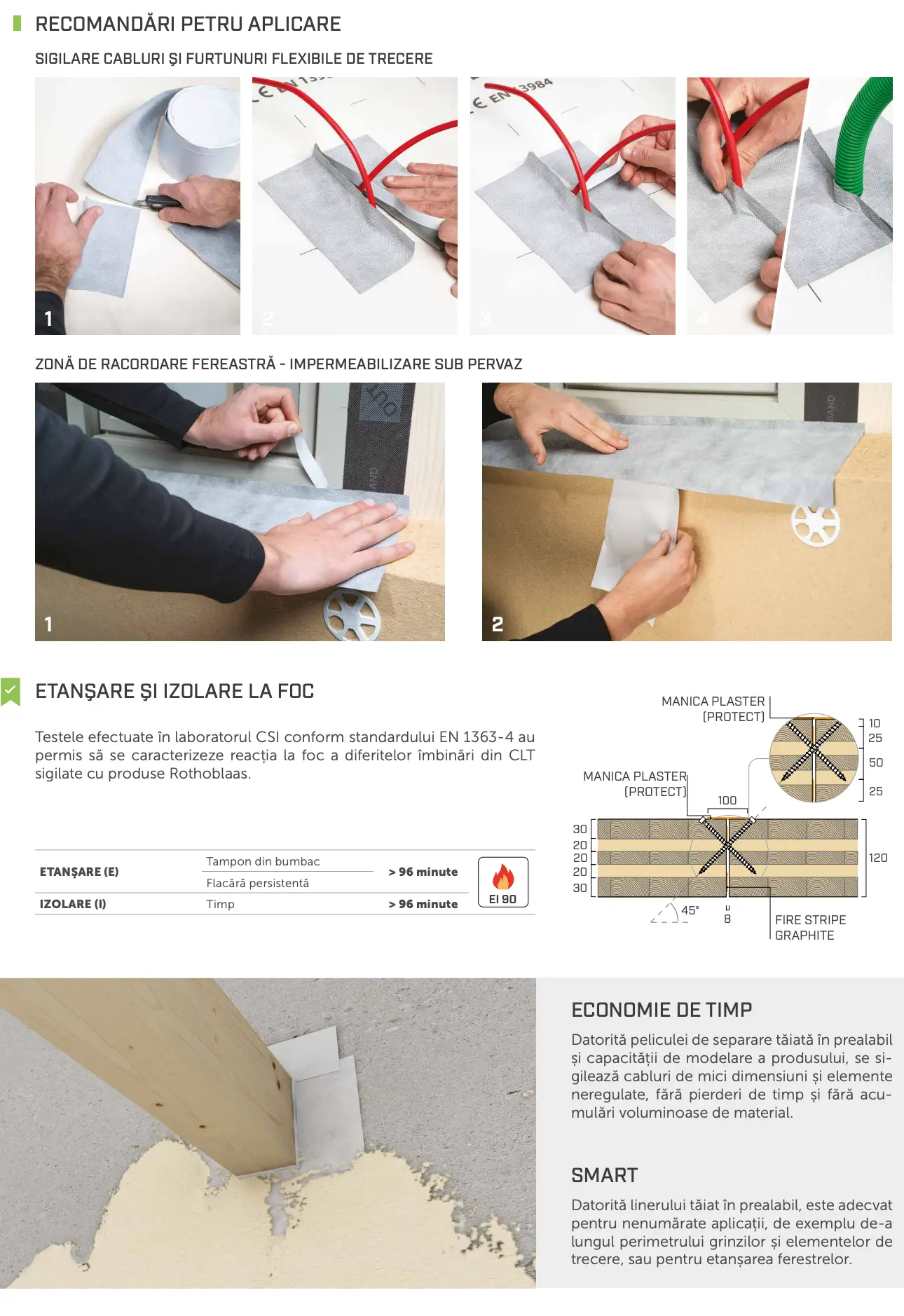 Bandă Etanșare Butilică Tencuibilă MANICA PLASTER 20/180 10m [3]