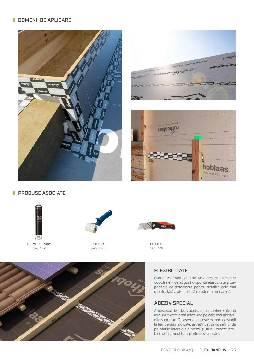 Bandă Etanșare FLEXI BAND UV 60mm x 25m [6]