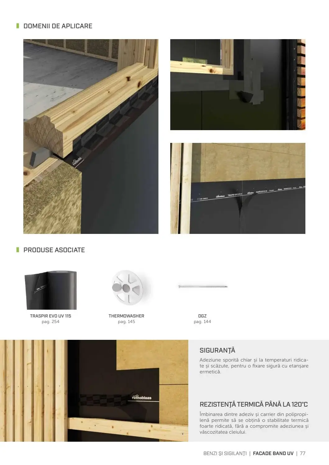 Bandă Etanșare Rezistentă la Razele UV FACADE BAND UV 60mm x 25m [5]