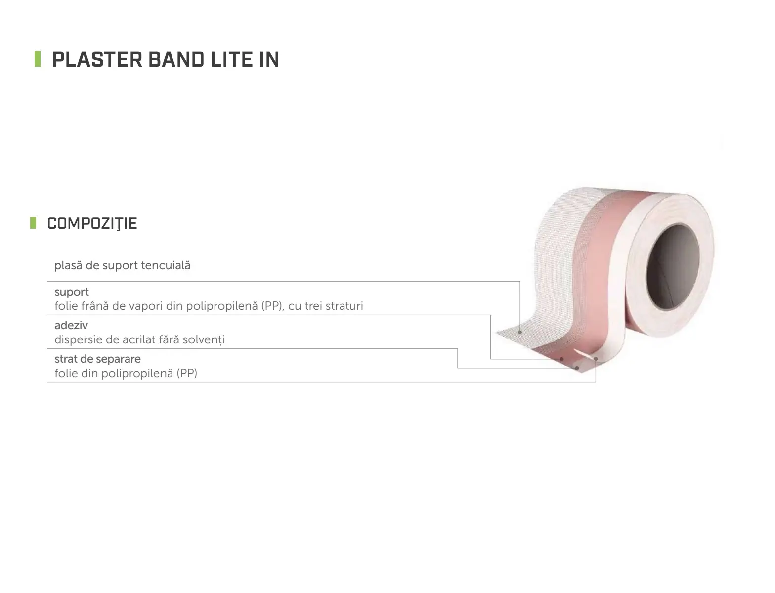 Banda Etanșare Tencuibilă cu Plasă Plaster Band Lite 130mm x 30m [3]