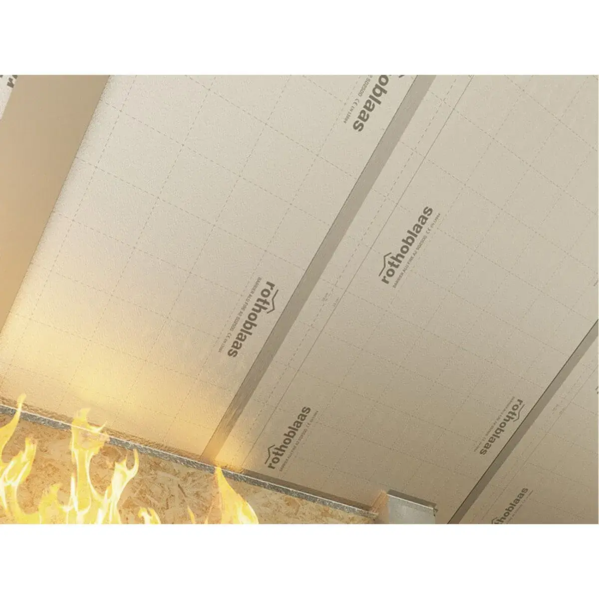 Barieră de Vapori Aluminizată BARRIER ALU FIRE A2 SD2500 1.5x50m 75mp [2]