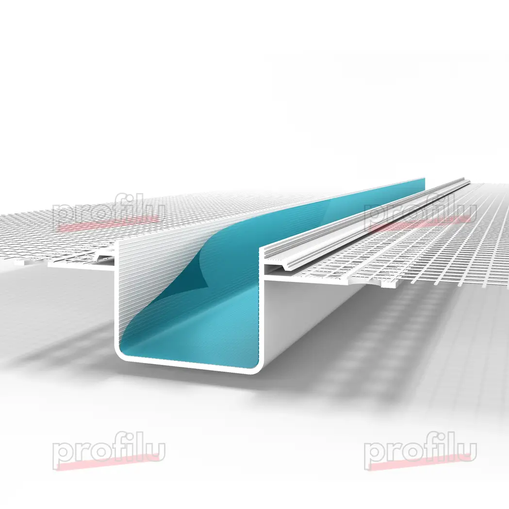Bossenprofil Profil Nut cu Plasă pentru Realizare de Bosaje pe Fațadă 30mm x 2.5m [1]