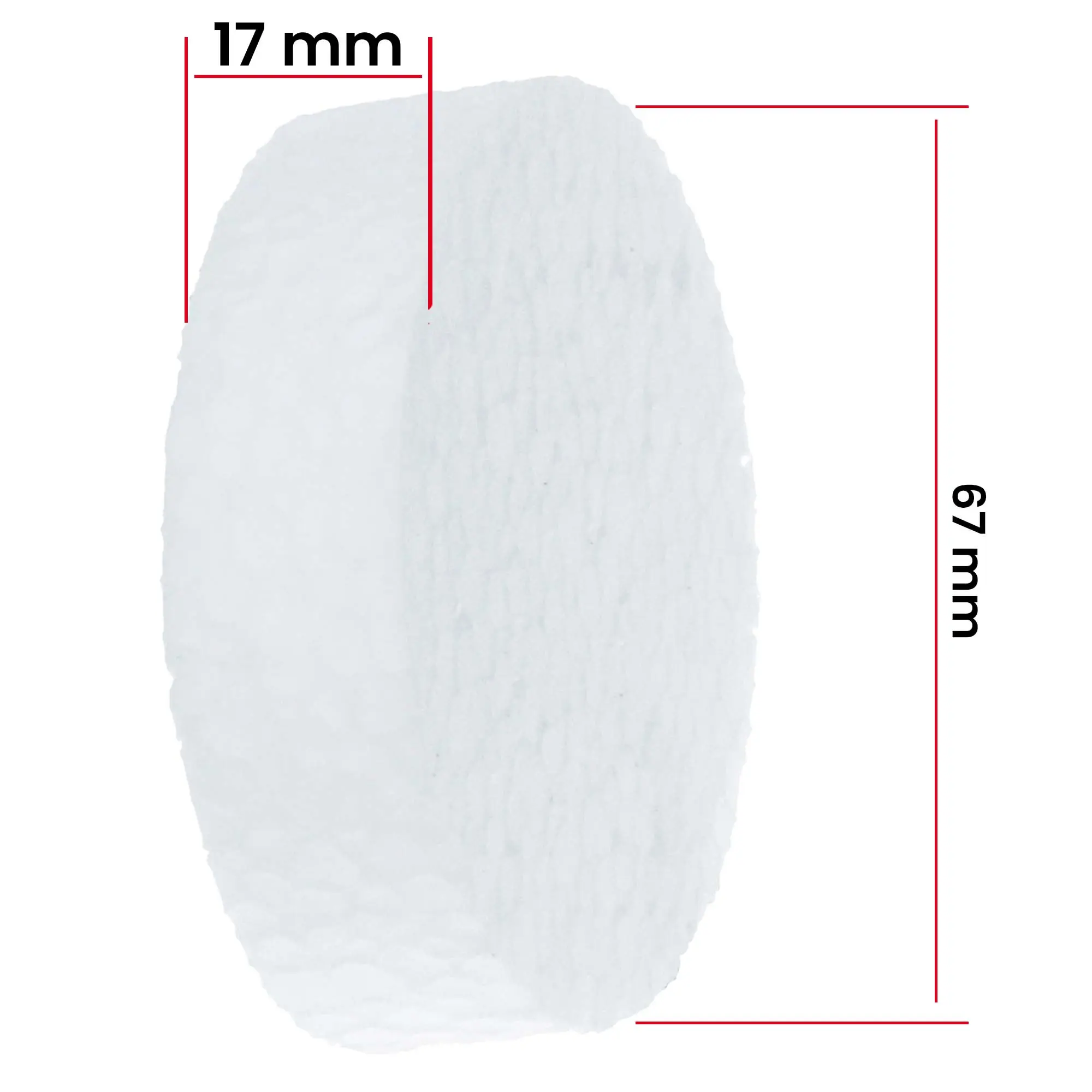 Capace Polistiren Alb KSG EPS Diametru 67mm [1]