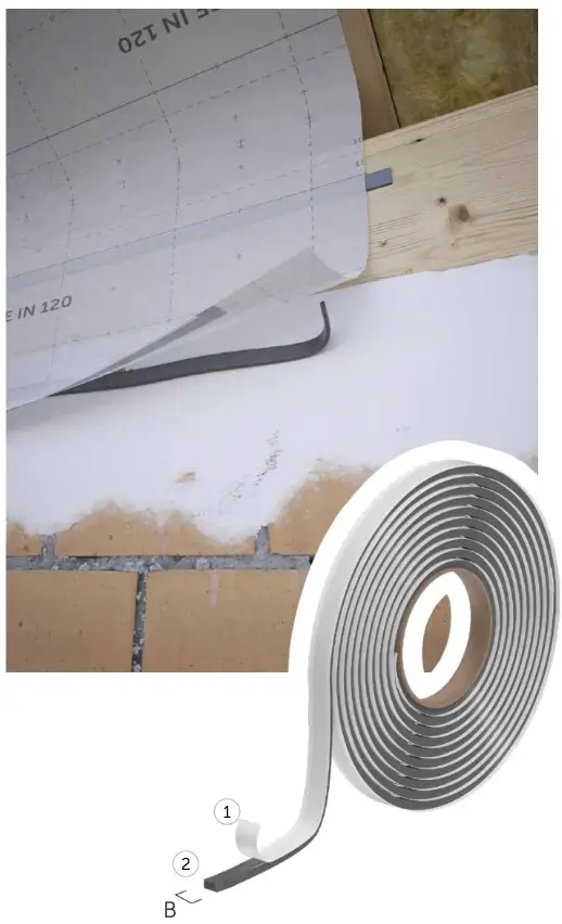 Cordon Etanșare Butilic SUPRA BAND 6mm x 6m [6]