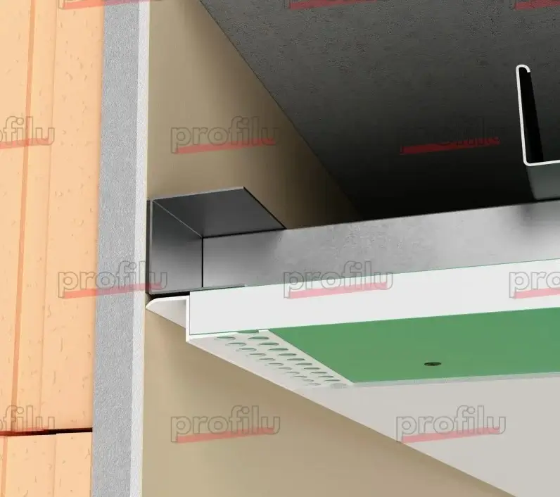 Element Cant Pentru Lufturi Perimetrale la Gips Carton NSL 12.5/2.5m [2]