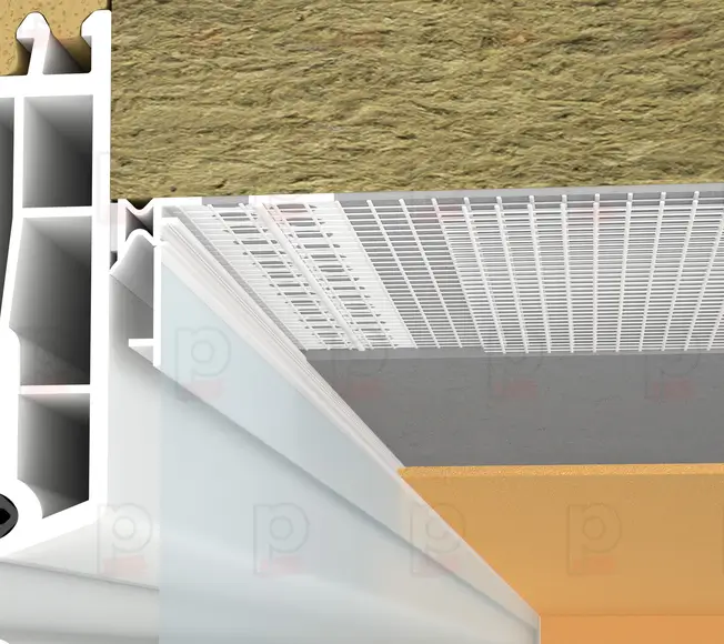 Element Conexiune Tamplarie cu Lamela LS, 2D, 6mm, 2.6 m [2]