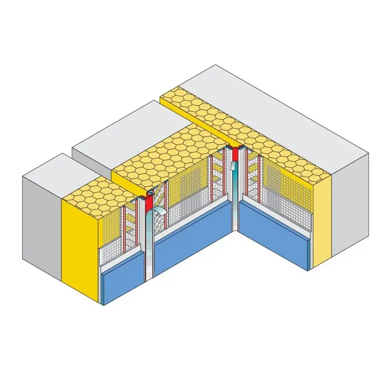 Element de Rost de Dilatație Universal DUO-TEX 2D 6mm /2m [3]