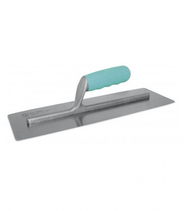 Gletiera Inox Cu Maner Deschis, Ergonomic si Cauciucat 845/ILR, 360 x120 x 0.6mm [3]