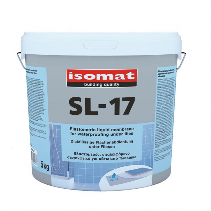 Hidroizolatie Elastomerica Utilizata Sub Placari Ceramice In Spatii Umede SL-17, 5kg [1]