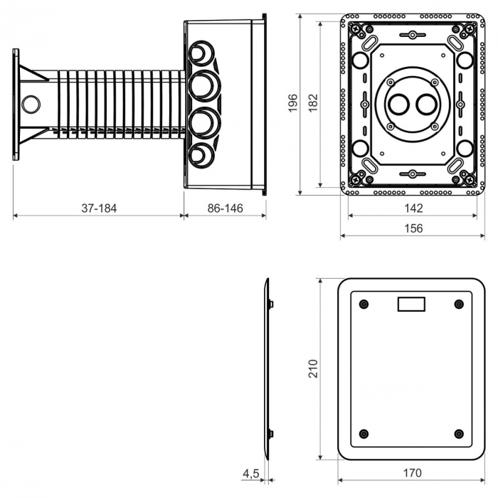 KUZ VI Doza Universala pentru Montaj in Termosistem [3]