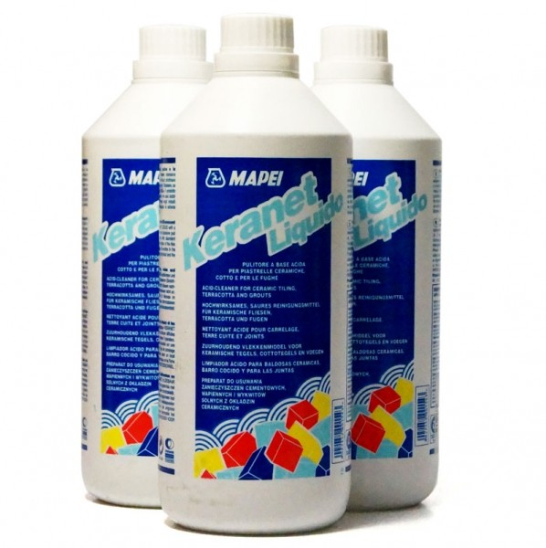 Solutie acida curatare placi ceramice, Mapei Keranet 1000ml 