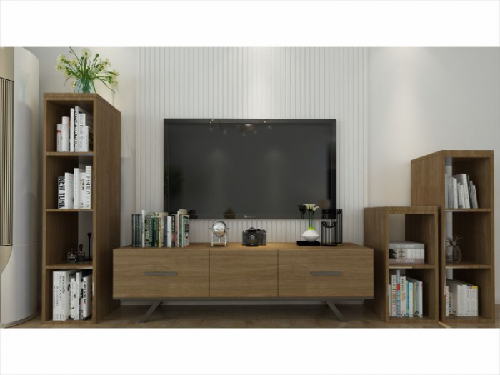 Panou Decorativ 3D din Poliuretan Riflaj LINEA 240x2000x17.5mm 0.48mp/buc [4]