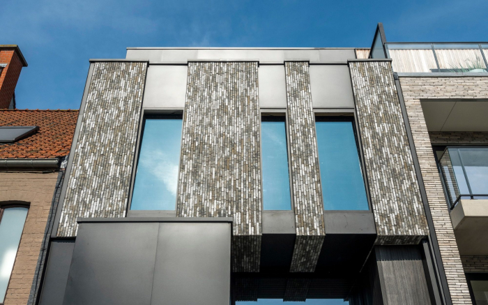 Placaj Caramida Aparenta Metropolis vesta Zwart 240 x 40 x 23mm [2]