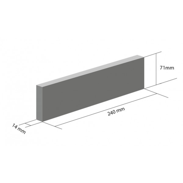 Placaj Ceramic Klinker HF65 Night sound / Novigrad 240 x 71 x 14mm [2]
