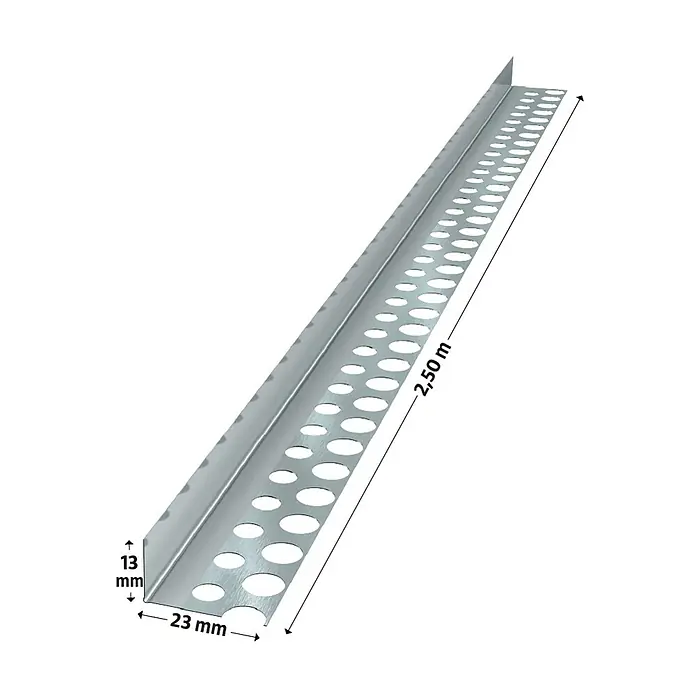 Profil Aluminiu pentru Cant Plăci Gips-Carton Goppinger Abschlussprofil L 2.5m [3]
