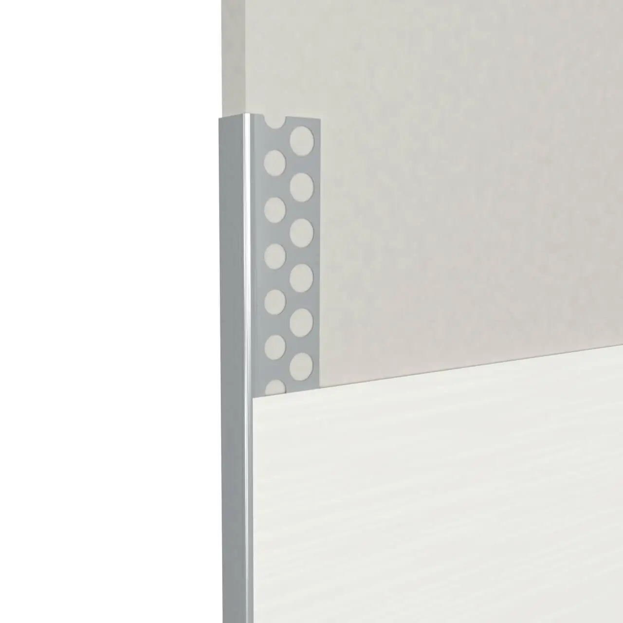 Profil Aluminiu pentru Cant Plăci Gips-Carton Goppinger Abschlussprofil L 2.5m [2]