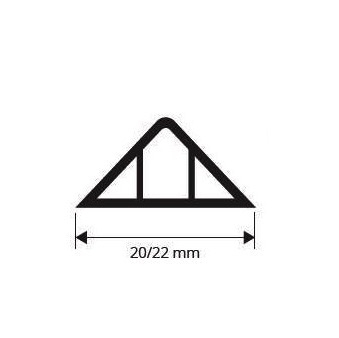 Șanfren pentru Muchii la Beton 22x10 2m [2]