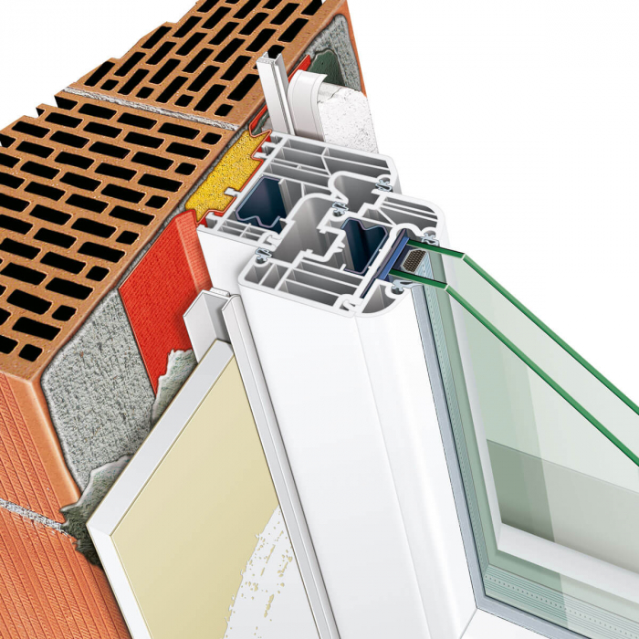 Element Cant Gips-Carton Gletuibil cu Bandă Adezivă și Lamelă Einfassprofil mit Schaumklebeband 12.5mm 2.5m [2]