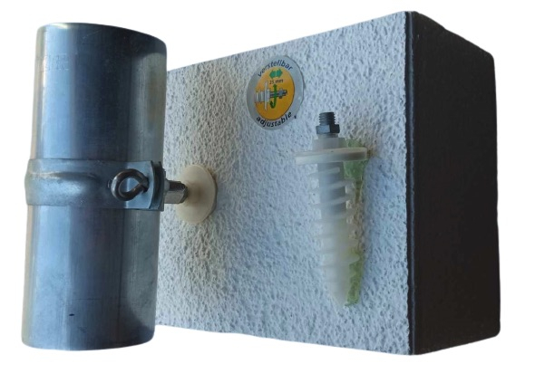 Set 4 Dibluri Elicoidale Pentru Fixări Burlane în Termosistem De Polistiren iPL 95DS M10 [2]