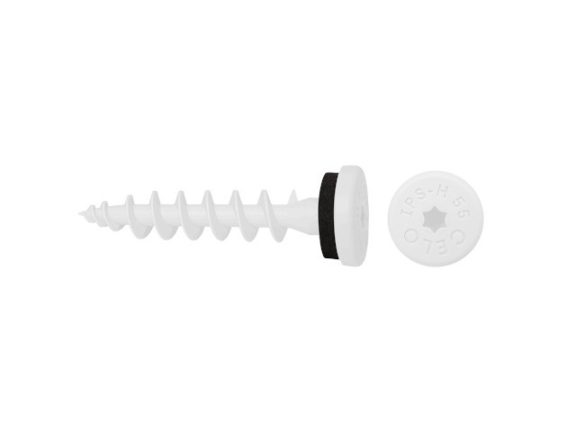 Set 50 Șurub Din Nailon cu Garnitura Pentru Fixari In Termoizolatii IPS-H 55 [2]