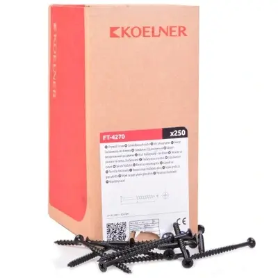 Șurub Autofiletant Pentru Fixare pe Suport din Lemn 4.2 x 70mm [5]