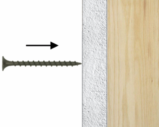 Șurub Autofiletant Pentru Fixare pe Suport din Lemn 4.8 x 120mm [3]