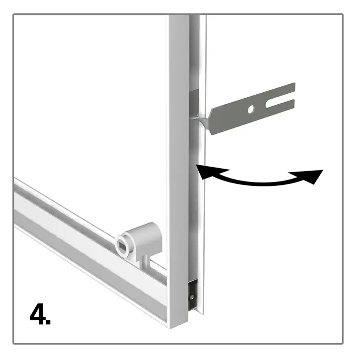 Usita Vizitare Faiantabila PVC + Tabla Galvanizata [5]