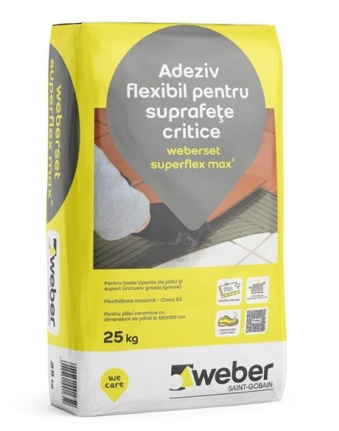 Adeziv Flexibil Pentru Suprafeţe Critice SuperFlex 25kg [1]