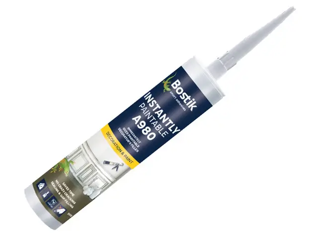 Plinte - Acrilic Pentru Chituire și Finisări Bostik A980 Instantly Paintable 300mL