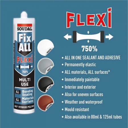 Adeziv Foarte Elastic Fix ALL Flexi 750%, 290 mL [2]