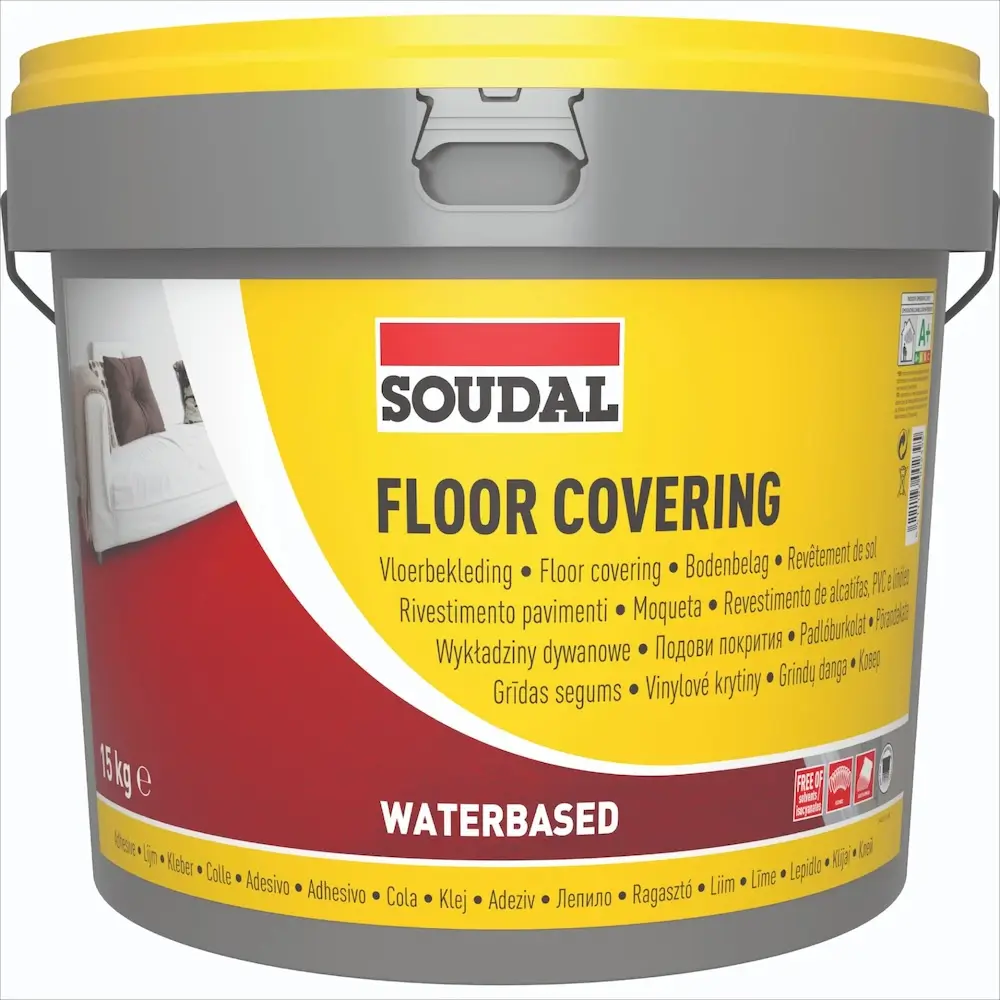 Adezivi Acoperiri Elastice și Textile - Adeziv pentru Mocheta si Linoleum, Soudal 26A, 5kg